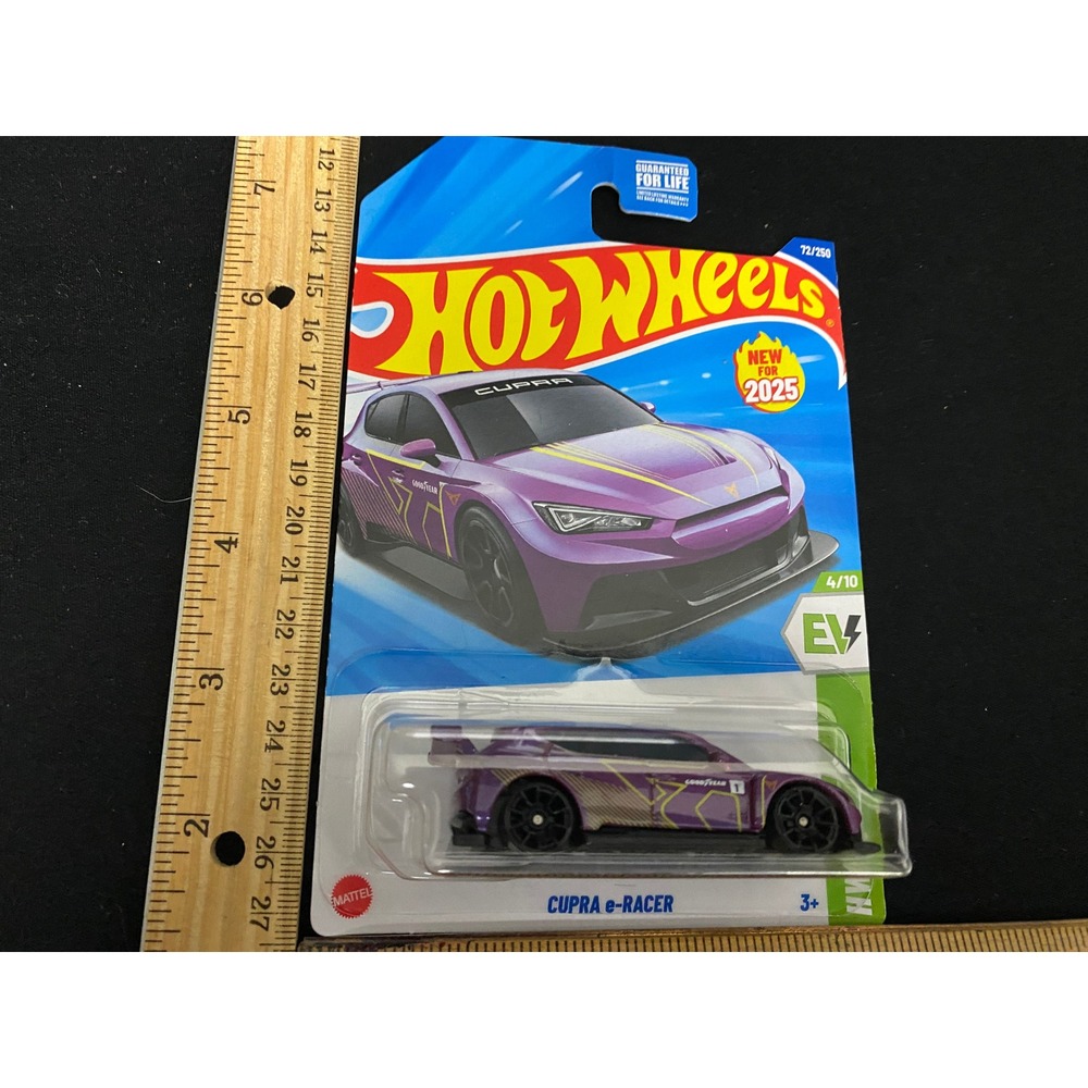 Hot Wheels Cupra e-Racer 2025 New Model #4/10 Purple Diecast‎ Car 72/250